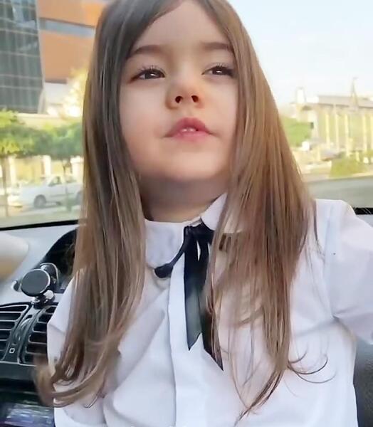 عکس دختر کوچولو روشا