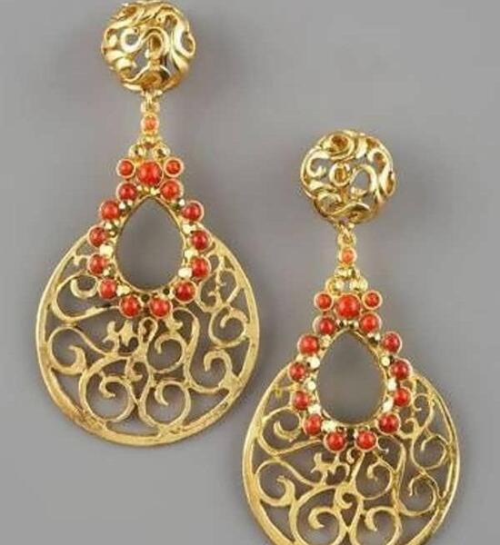 عکس گوشواره طلا کردی