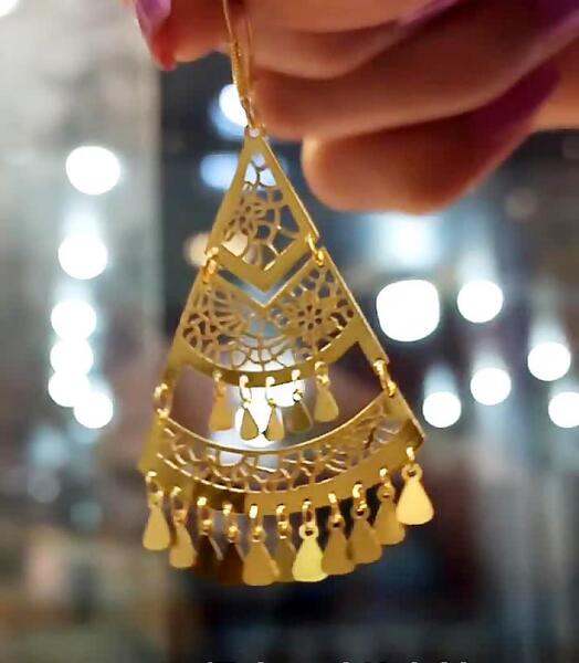عکس گوشواره طلا کردی