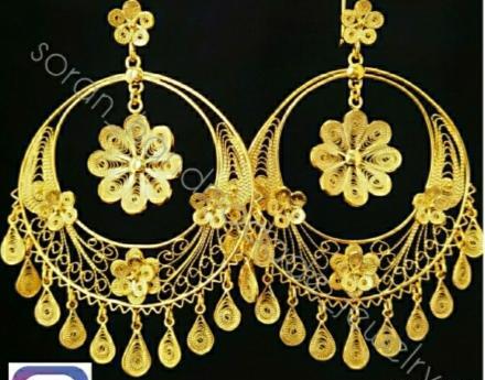 عکس گوشواره طلا کردی