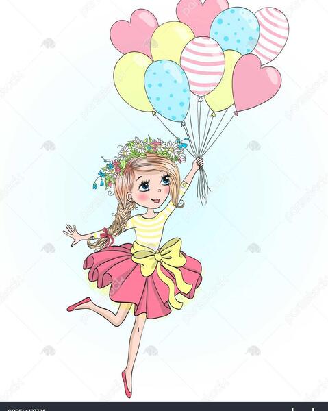 عکس دختر کوچولوی فانتزی
