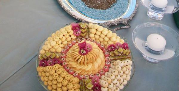 عکس شیرینی در ظرف