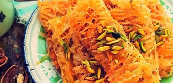 عکس شیرینی رشته خوشکار