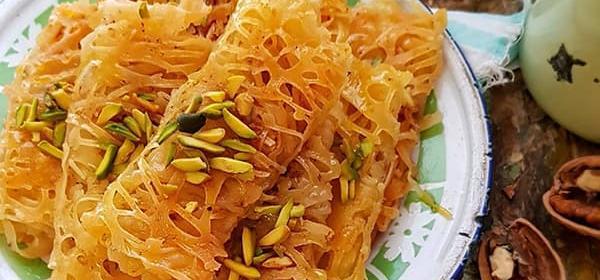 عکس شیرینی رشته خوشکار