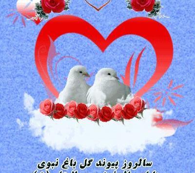 عکس سالگرد ازدواج زهرا