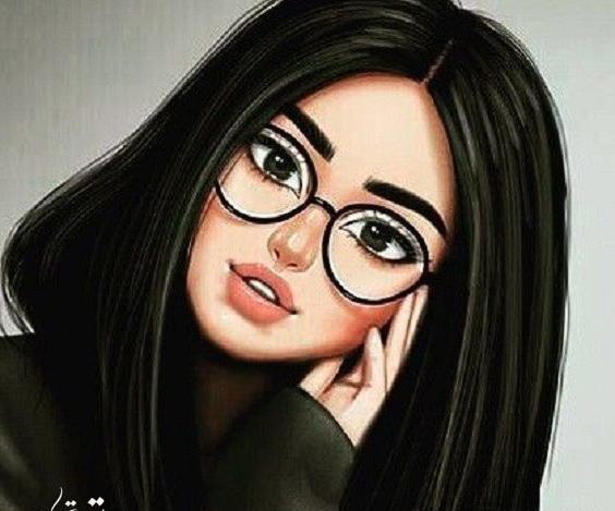 عکس دختر مو قشنگ