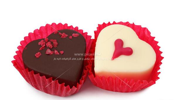 عکس شیرینی قلبی