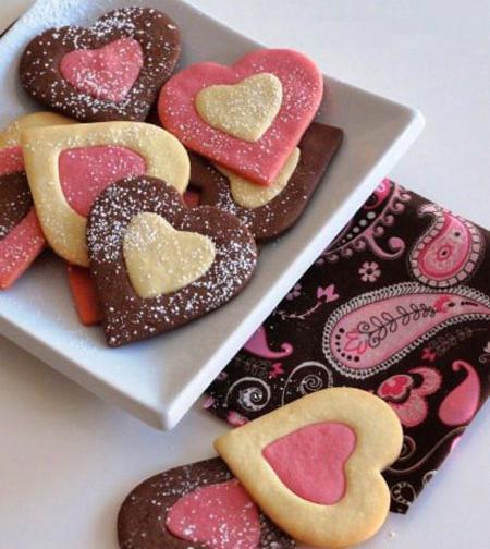 عکس شیرینی قلبی