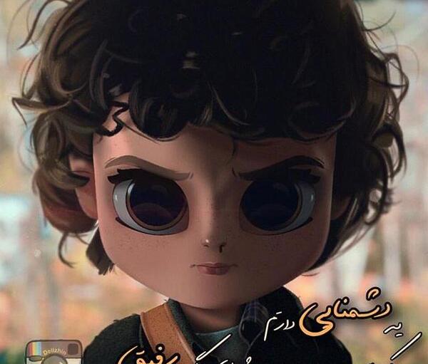 عکس دختر مو کوتاه فانتزی