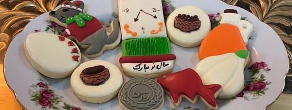عکس شیرینی آیسینگ