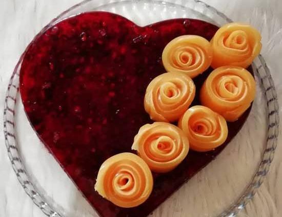 عکس ژله سالگرد ازدواج