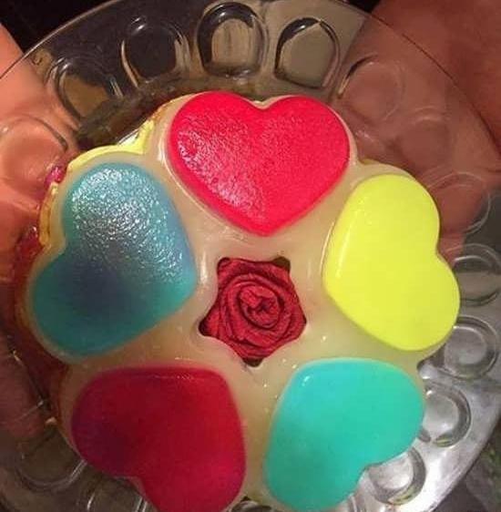 عکس ژله سالگرد ازدواج