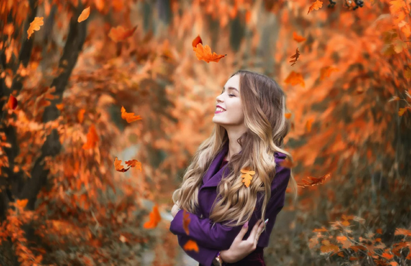 عکس پروفایل دخترانه فانتزی پاییزی