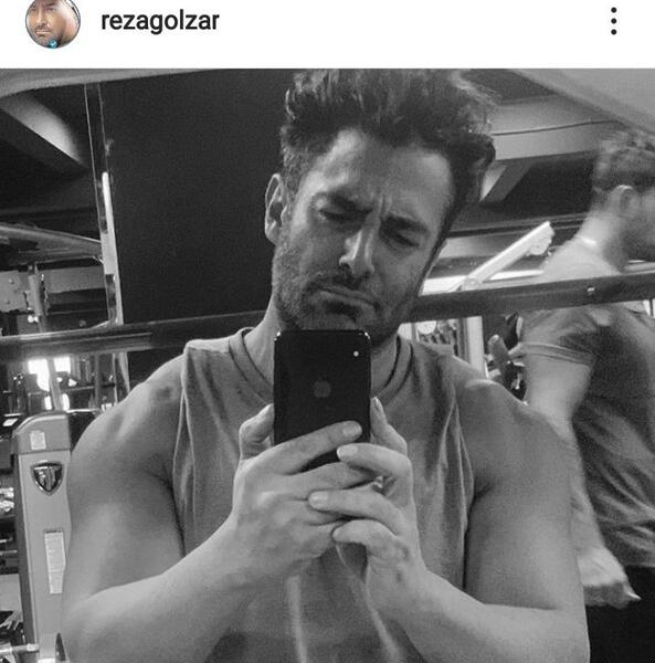 عکس سیکس پک محمدرضا گلزار