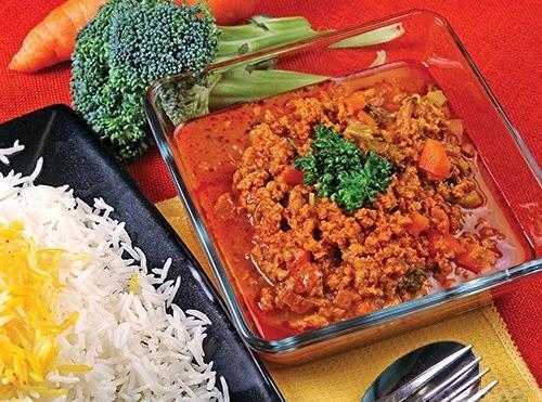 عکس غذا با کلم بروکلی