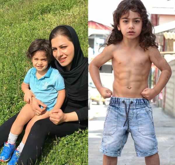 عکس سیکس پک آرات حسینی
