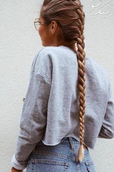 عکس دختر مو چتری فیک برای پروفایل