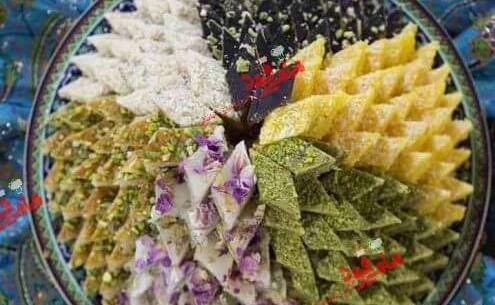 عکس شیرینی لوز
