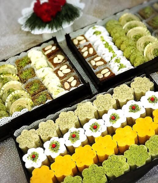 عکس شیرینی لوز