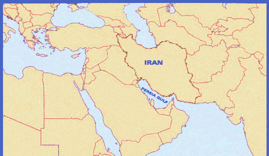 عکس نقشه ایران در زمان زندیه