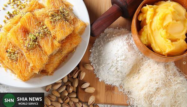 عکس شیرینی کنافه