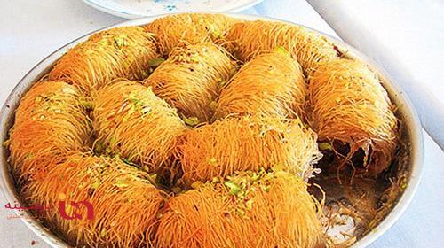 عکس شیرینی کنافه
