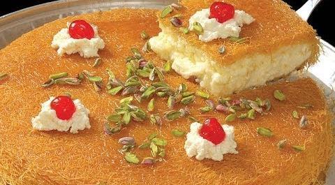 عکس شیرینی کنافه