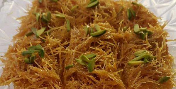 عکس شیرینی رشته ای