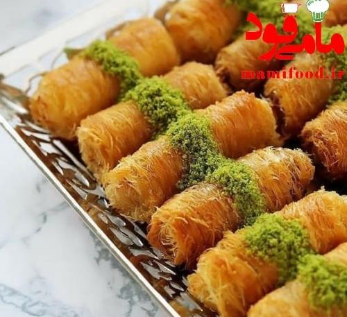 عکس شیرینی رشته ای