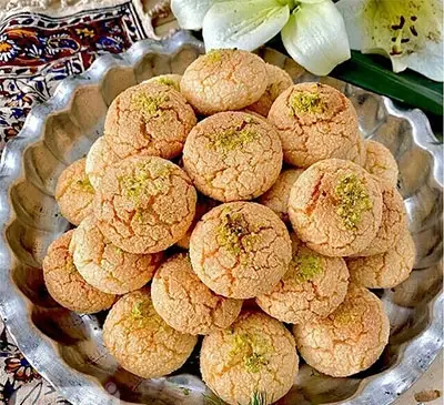 عکس شیرینی پای نارگیلی