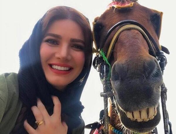 عکس ژست اسب