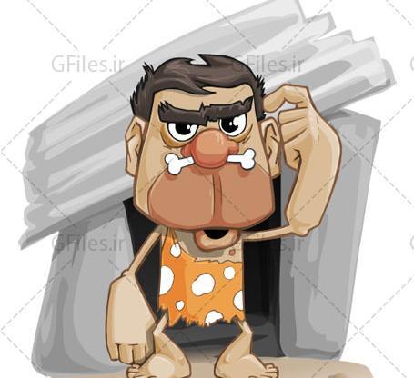 عکس کارتونی آدمی