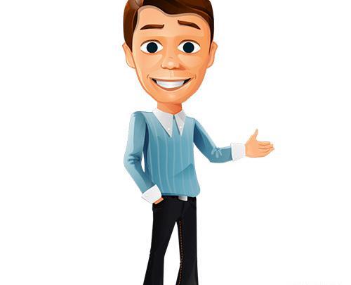 عکس کارتونی آدمی