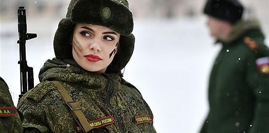 عکس ارتش زن روسیه