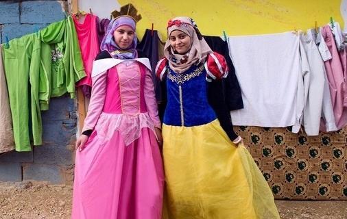 عکس لباس صورتی سیندرلا