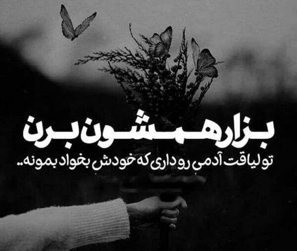 عکس نوشته تو لیاقت منو نداری