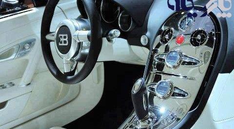 عکس ماشین بوگاتی داخلش