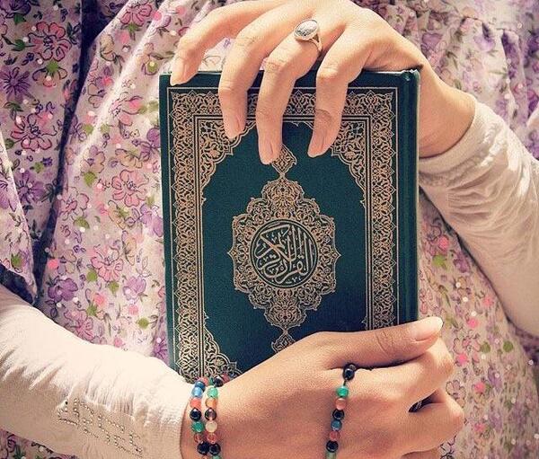 عکس مذهبی قران و تسبیح