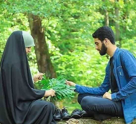 عکس مذهبی دونفره