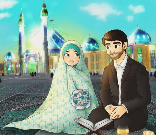 عکس مذهبی زوج