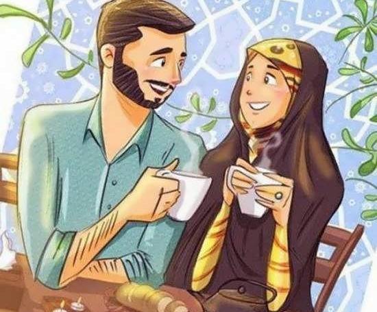 عکس پروفایل عاشقانه مذهبی کارتونی