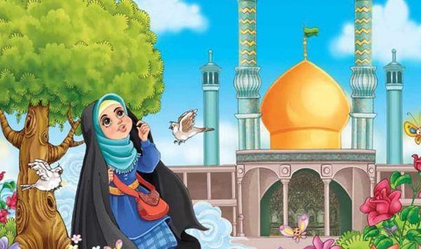 عکس کودکانه در مورد شهادت حضرت معصومه