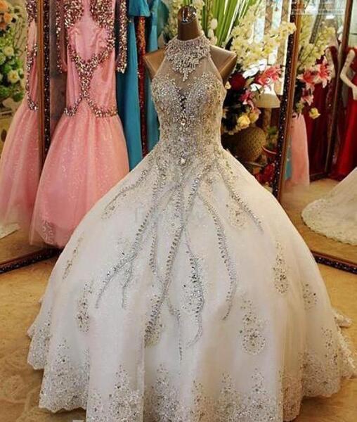عکس لباس عروس شب نما