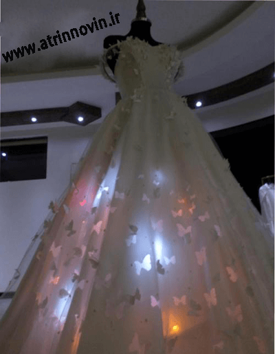 عکس لباس عروس شب نما