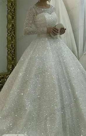 عکس لباس عروس شب نما