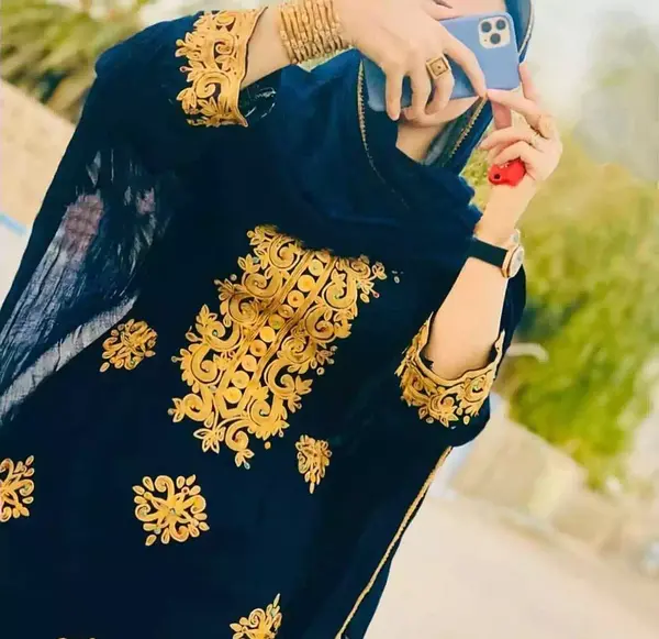 عکس لباس گلابتونی