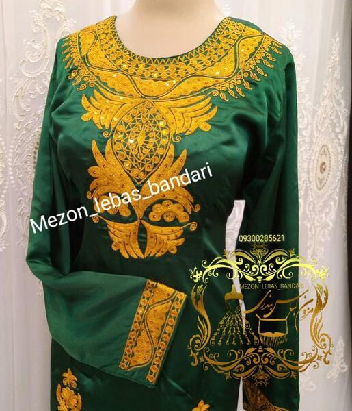 عکس لباس گلابتونی