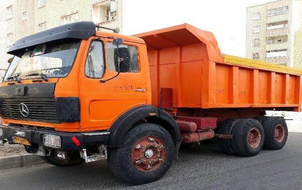 عکس ماشین بنز کمپرسی