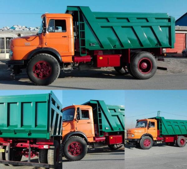 عکس ماشین بنز کمپرسی