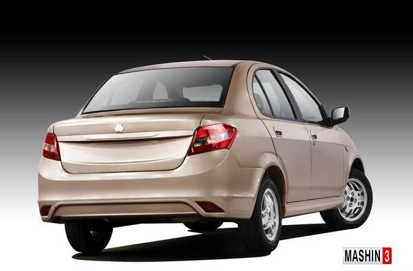 عکس ماشین ساینا سفید رنگ
